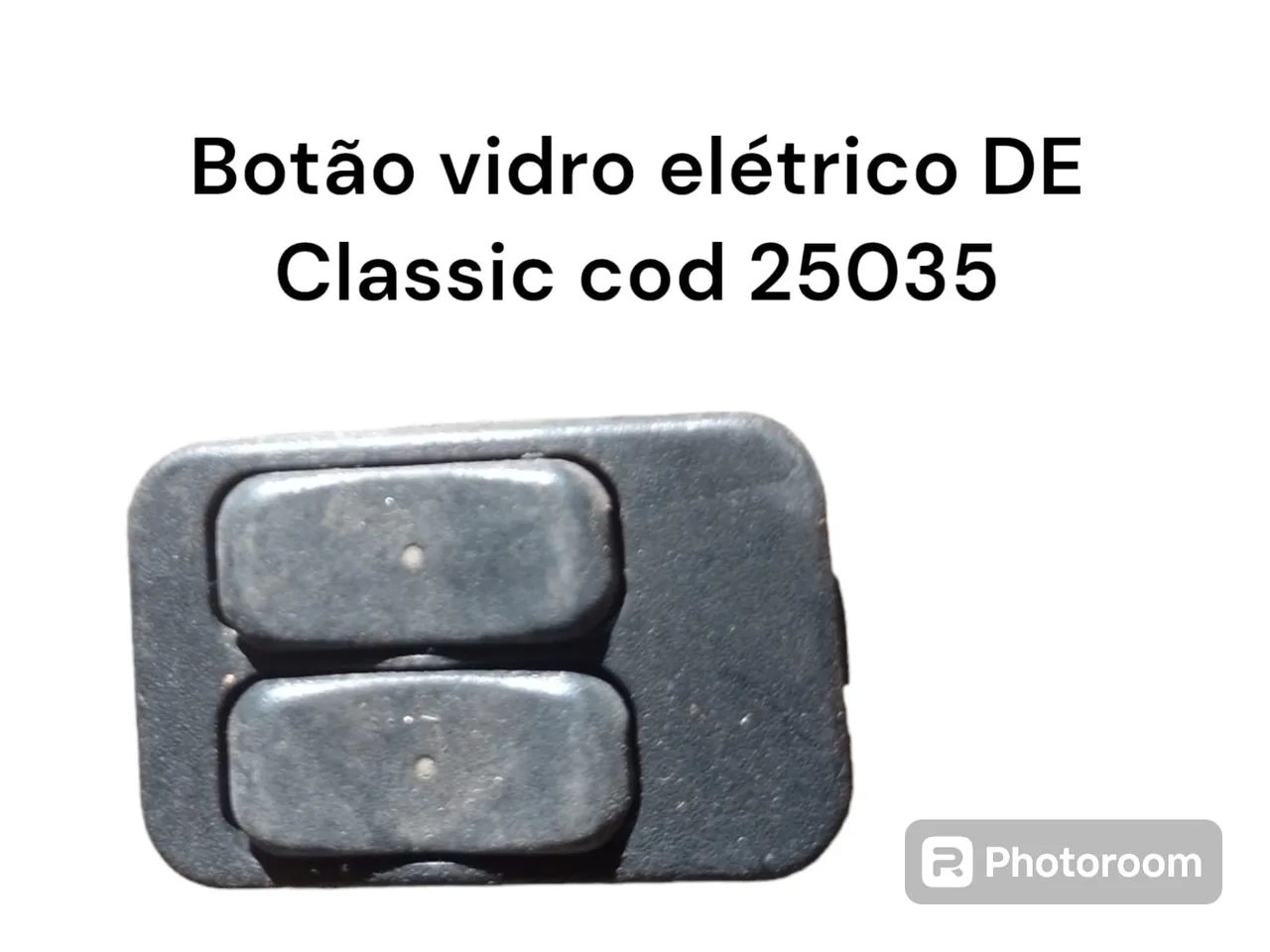 Botao Do Vidro Elétrico Dianteiro Esquerdo Classic Cod 25035