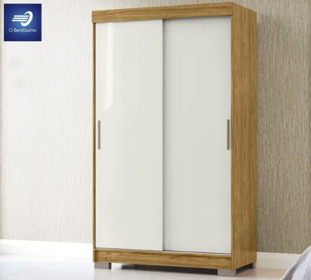 Oferta Guarda-Roupa Solteiro 2 Portas 2 Gavetas