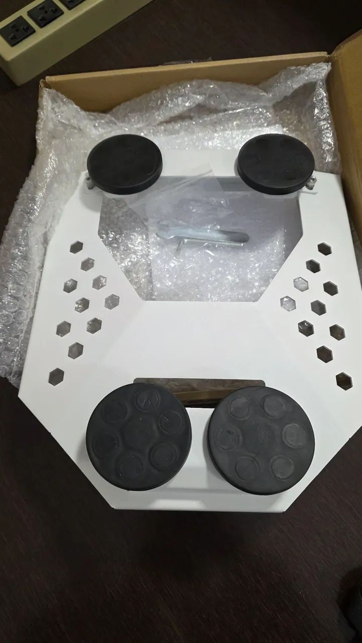Kit veicular para starlink mini com cabo 12v + case magnético  - Foto 4