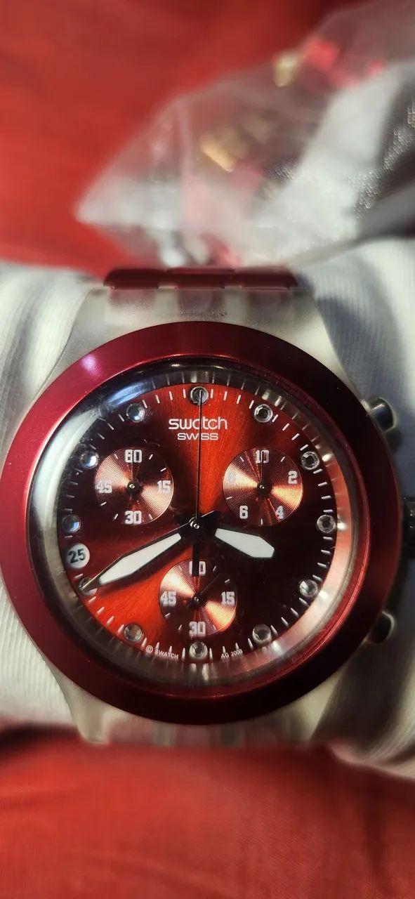 swatch irony full-blooded red - Foto 3