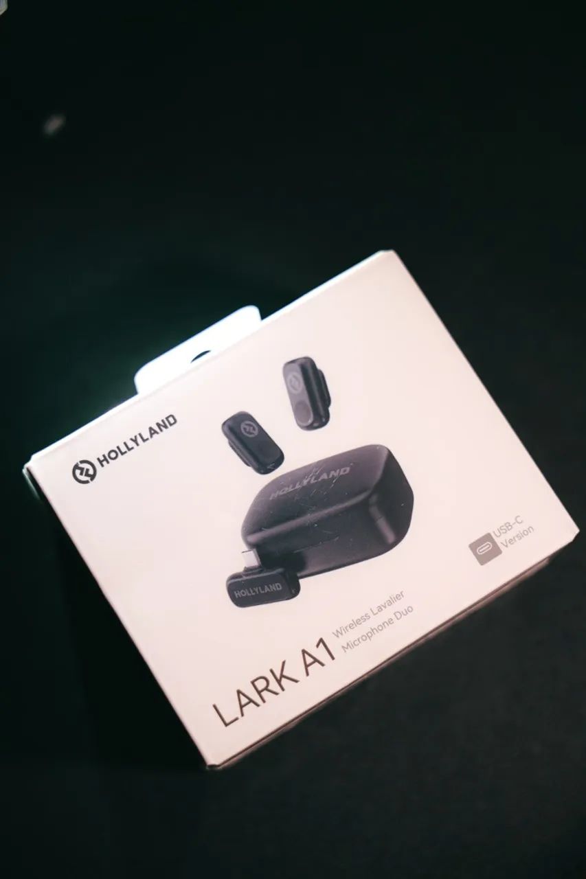 Microfone Hollyland Lark A1 - USB-C | Novo e Lacrado - Foto 3