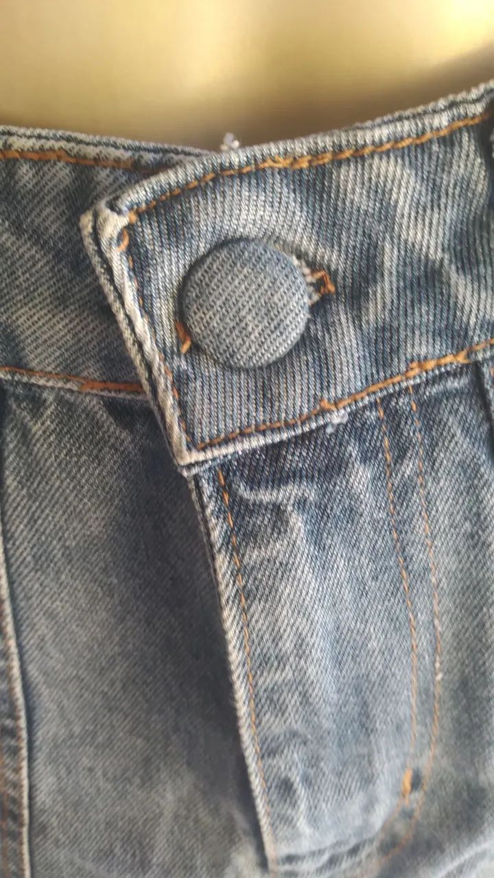 Shorts Jeans Feminino P - Foto 2