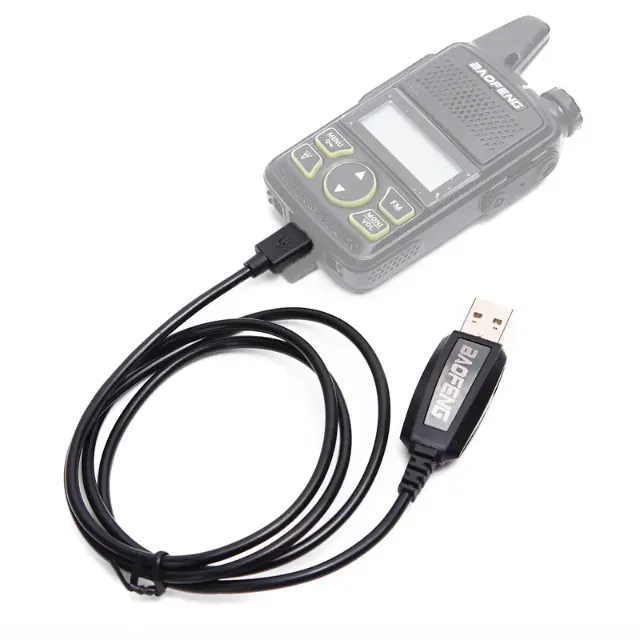 Cabo De Programação Baofeng T1 Usb Mini