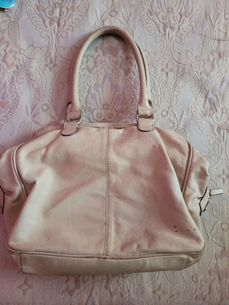 Bolsa média de couro legítimo capodarte - Foto 3