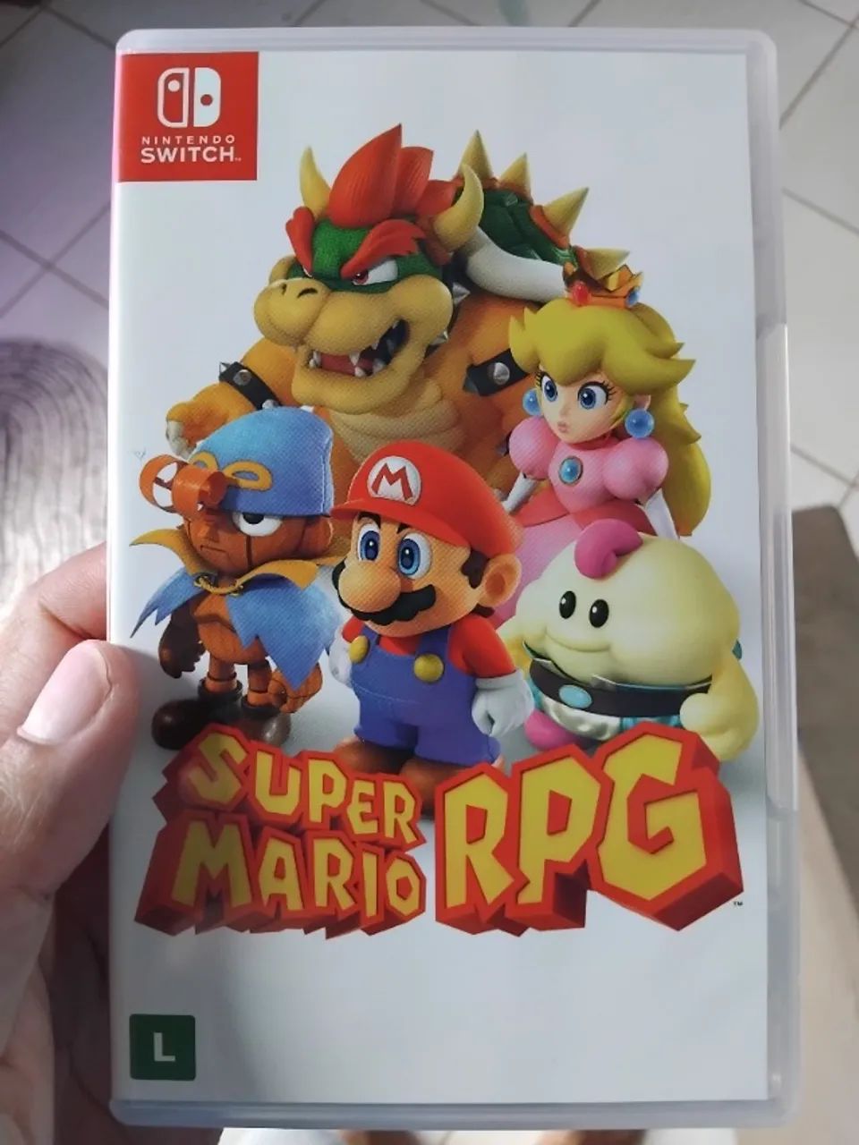 Jogo Super Mario RPG Nintendo Switch mídia física 