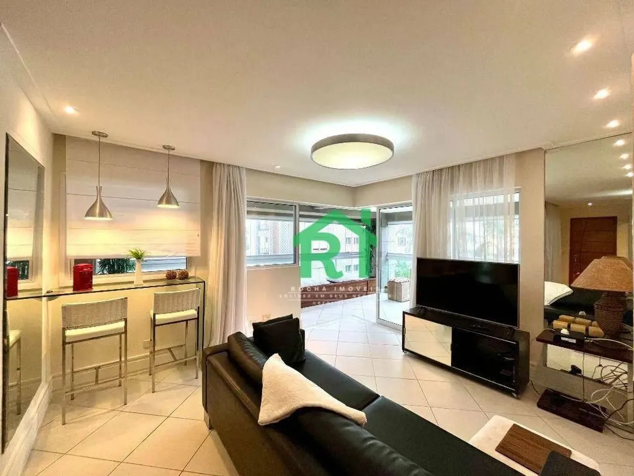 Apartamento com Varanda Gourmet, 3 dormitórios (suítes), 2 vagas, Jardim Astúrias - Guaruj