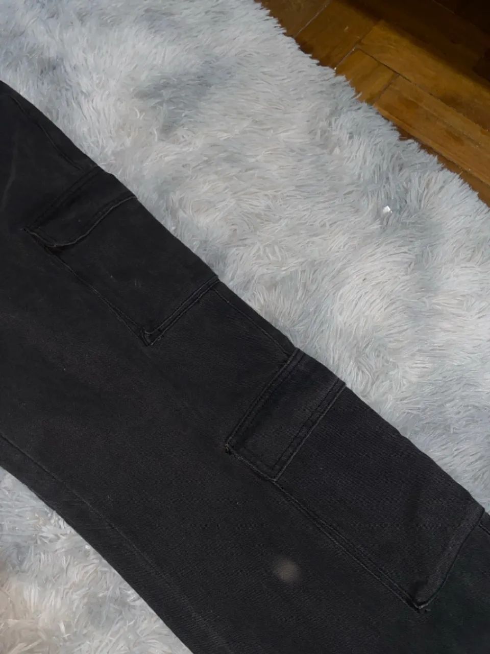 Calça cargo preta nova - Foto 3