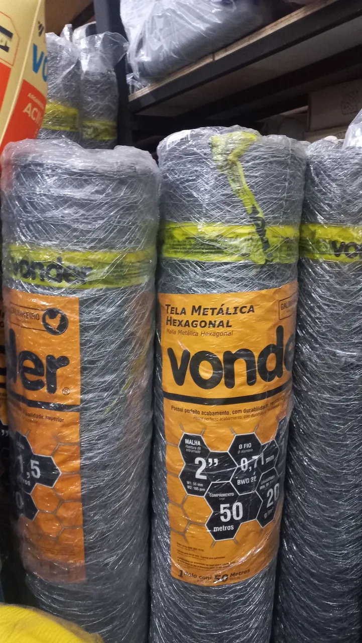 Tela galinheiro na PROMOÇÃO