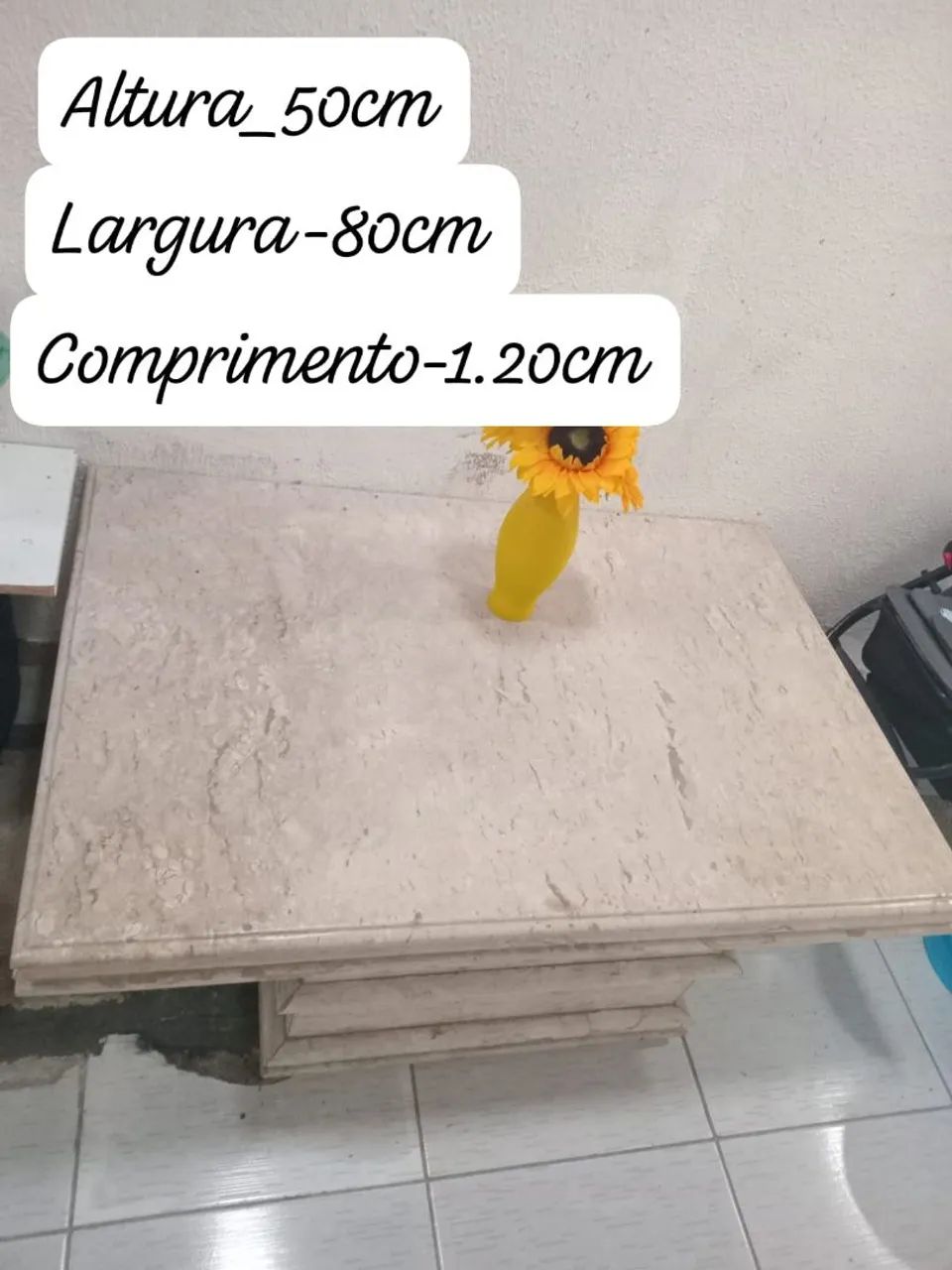 Mesa de Centro em Mármore - Foto 3