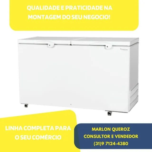 Freezer Horizontal Fricon 2 Portas 503L