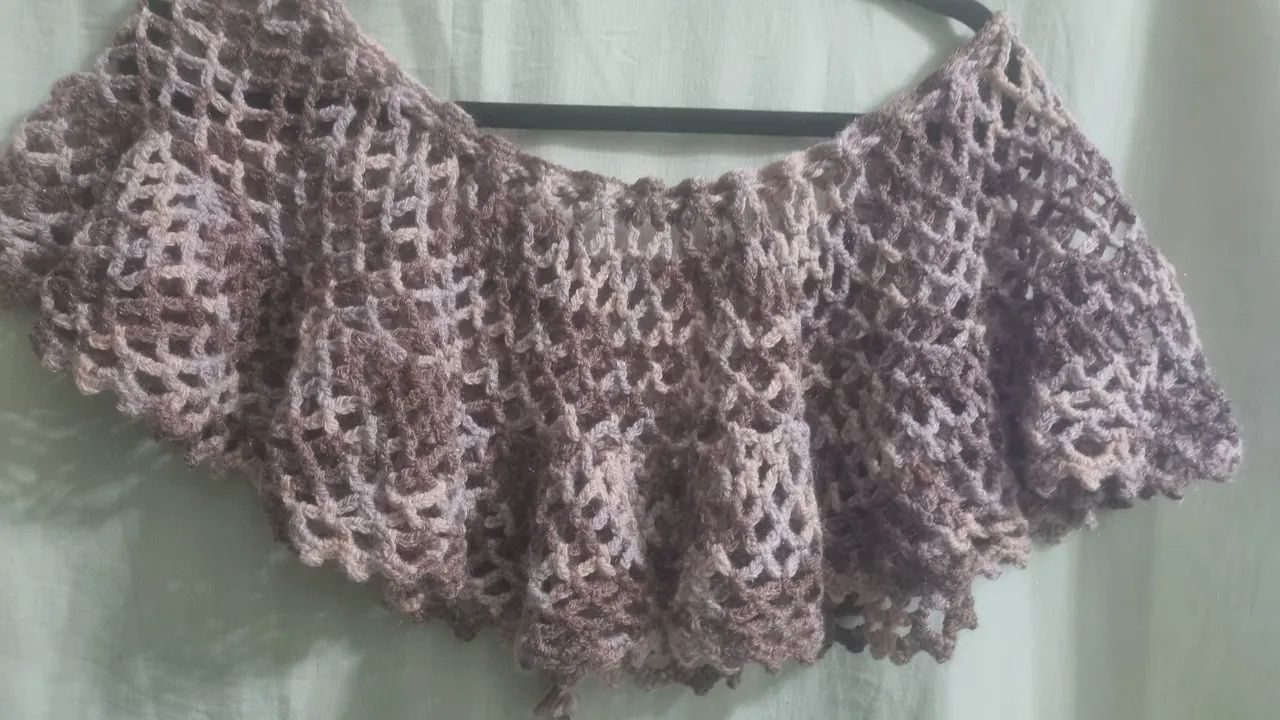 Gola de lã bordô - Foto 3