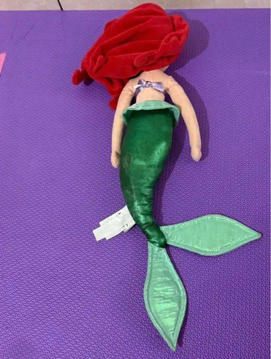 A pequena sereia Ariel da Disney de pano - Foto 4