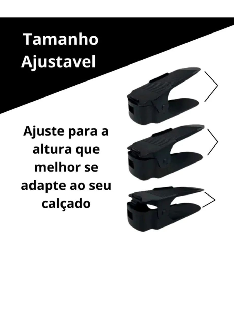 Organizador de sapatos empilhável - Otimize seu espaço! - Foto 5