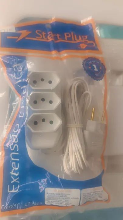 Extensor de Tomada Start Plug - 3 Tomadas