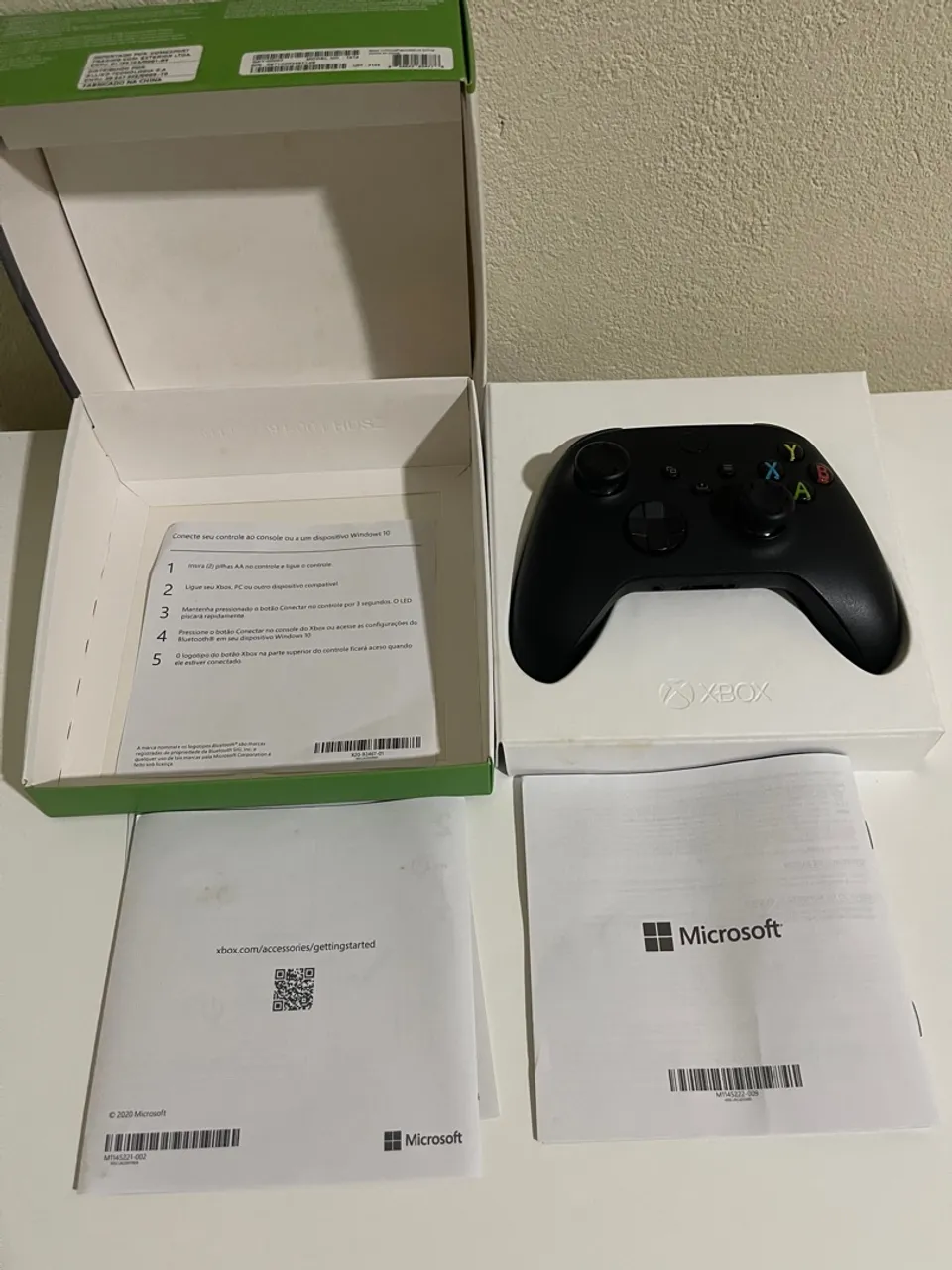 Controle Xbox Series - Preto e na caixa