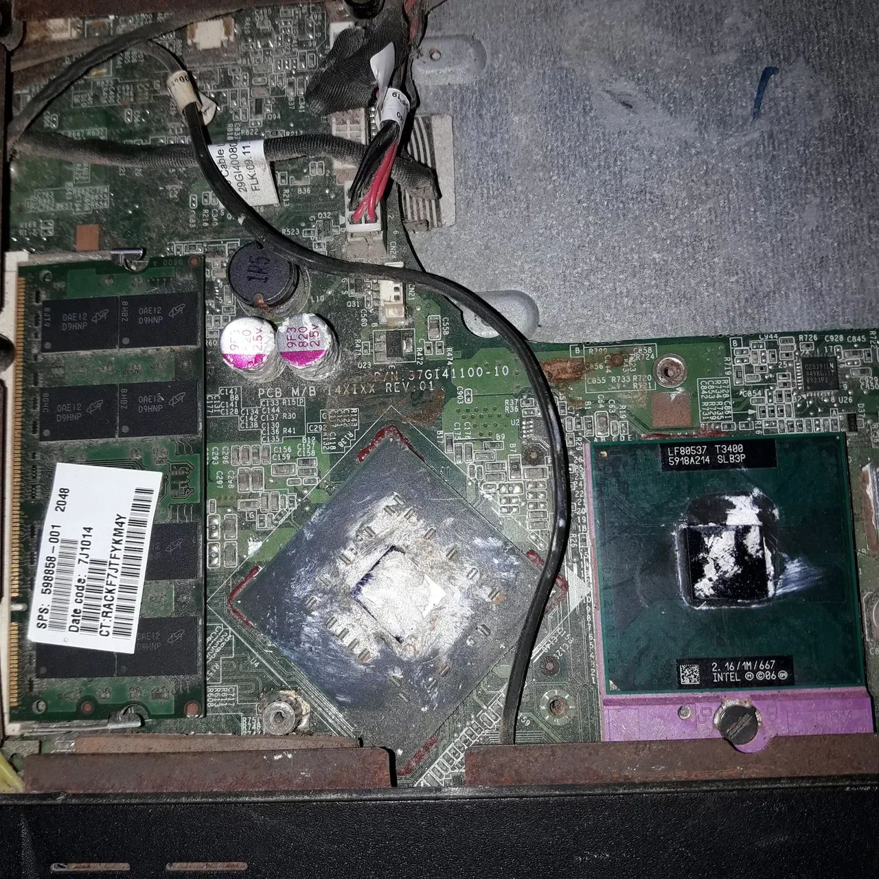 Notebook Marca Win com defeito, para retirada de peças - Foto 4