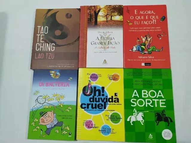 Livros Curiosidades Kit Lote C/7 Tao Te Ching / Duvida Cruel