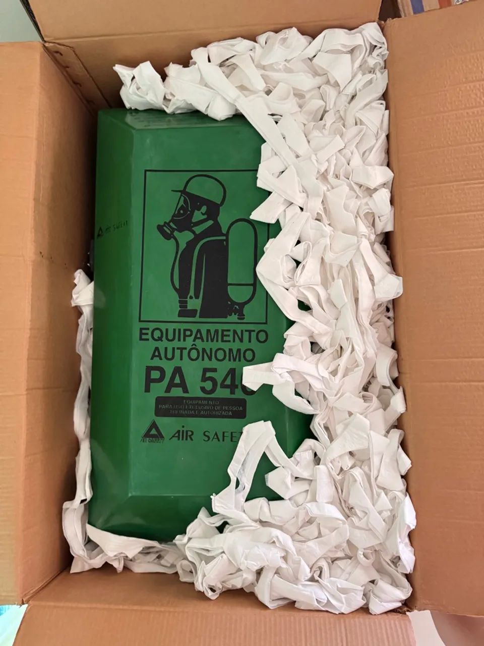 Abrigo em Fibra de Vidro Completo p/ Equipamento Autônomo Air Safety (Cód. 512305) - Foto 3