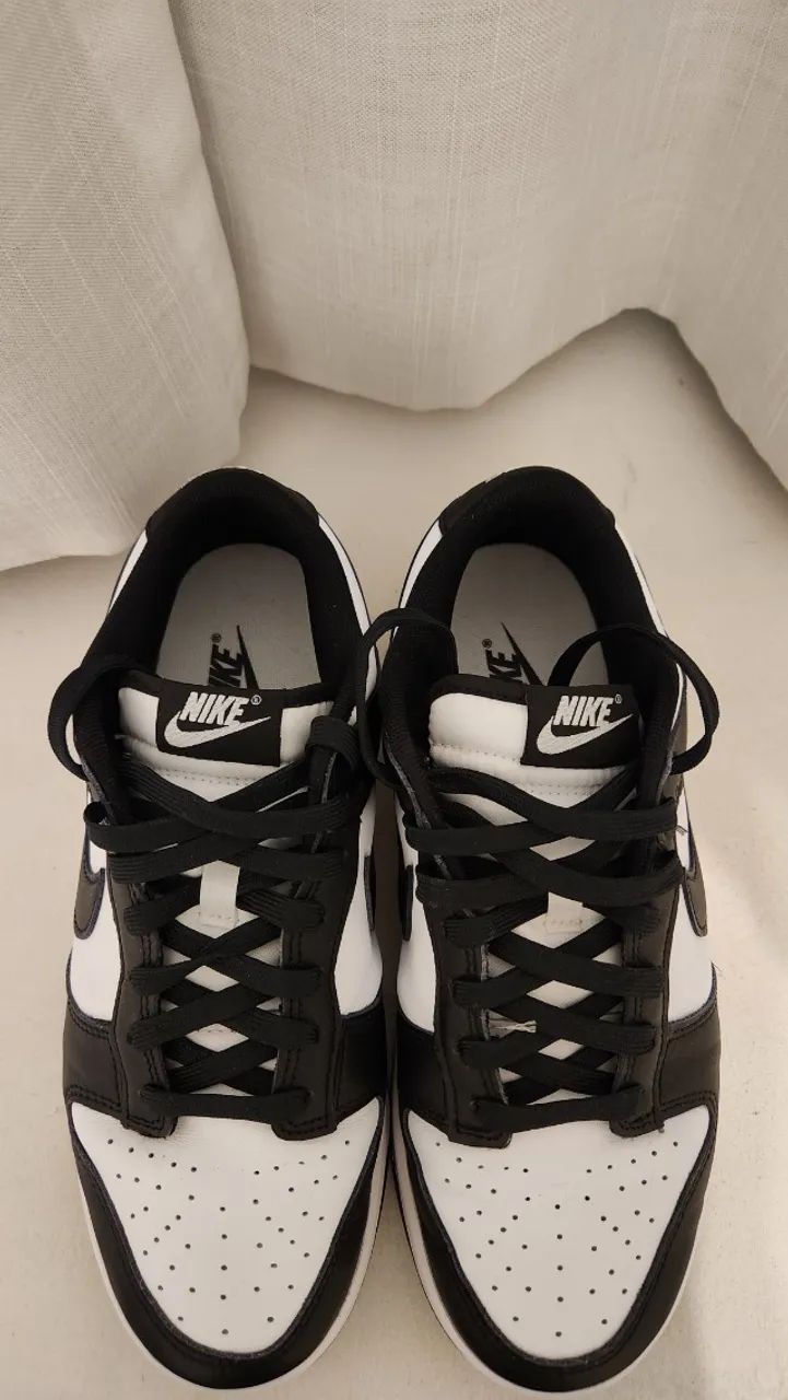 Tênis Nike Dunk Low Retro Panda Masculino nº40 (NOVO) - Foto 4