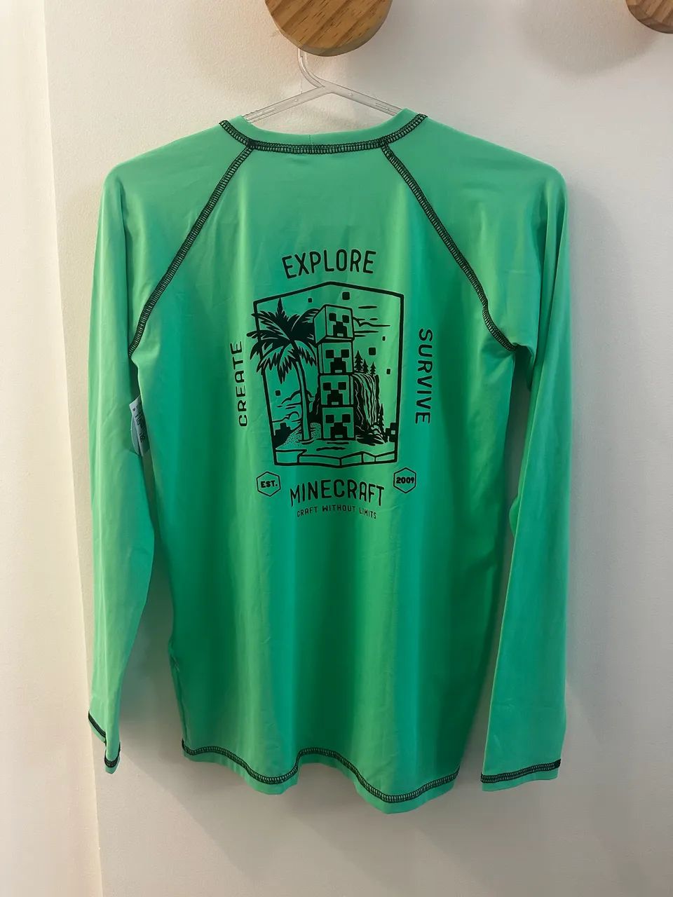 Blusa infantil NOVA Minecraft  - Foto 5