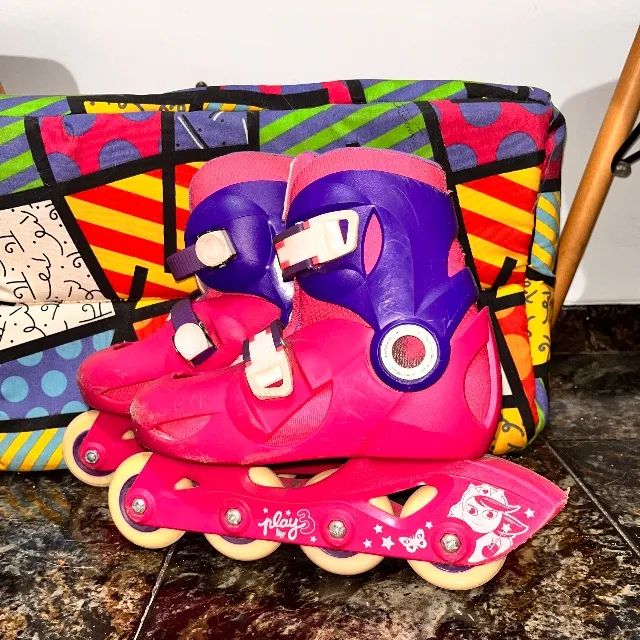 Patins Infantil Oxelo Inline - Foto 4