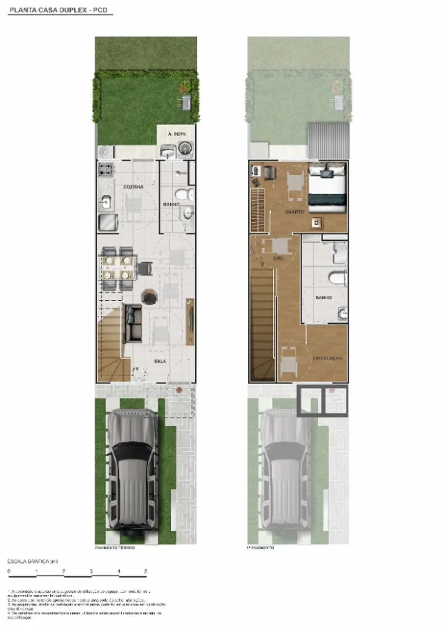 NA - Recanto dos Canários - Etapa 3 - Casa Duplex - Foto 4