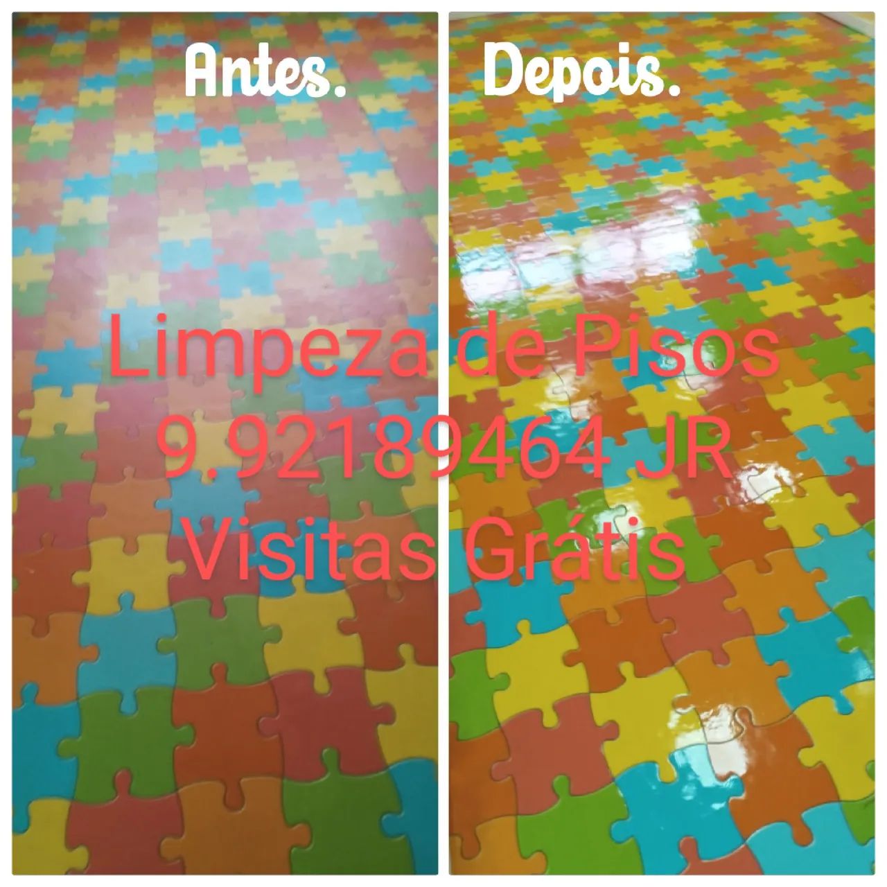Limpeza de Paviflex Vinílico Epóxi e outros.