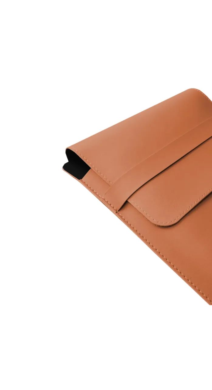 PASTA CASE NOTEBBOK EM COURO SINTETICO 15,6" MARROM - Foto 4