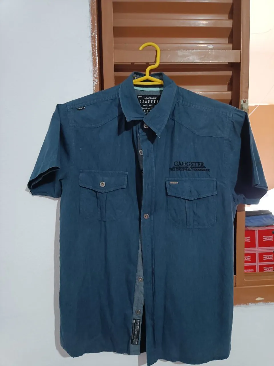 Camisa Gangster - Azul