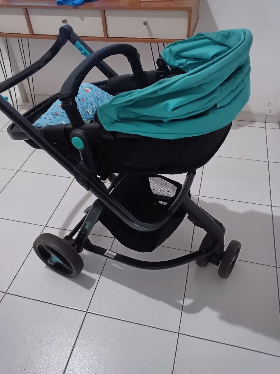 Carrinho de bebê Mobi 2 em 1 - Foto 3