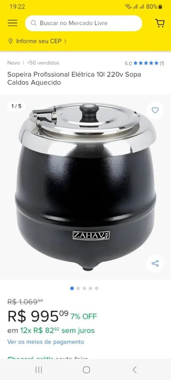 Sepeira profissional 10L - Foto 2