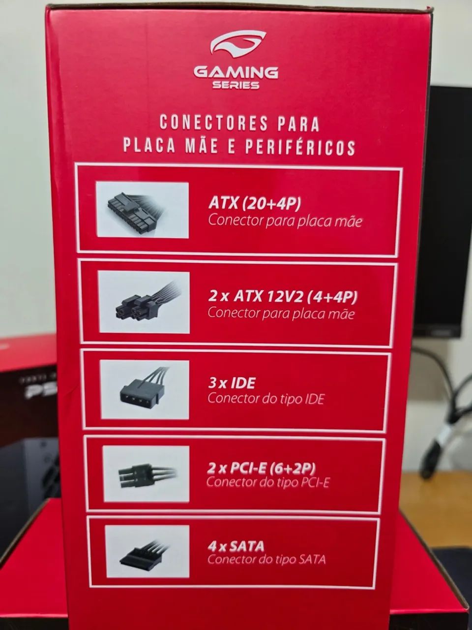 Fonte Game ATX 600W PS-G600B 80Plus Bronze C3Tech - Foto 3