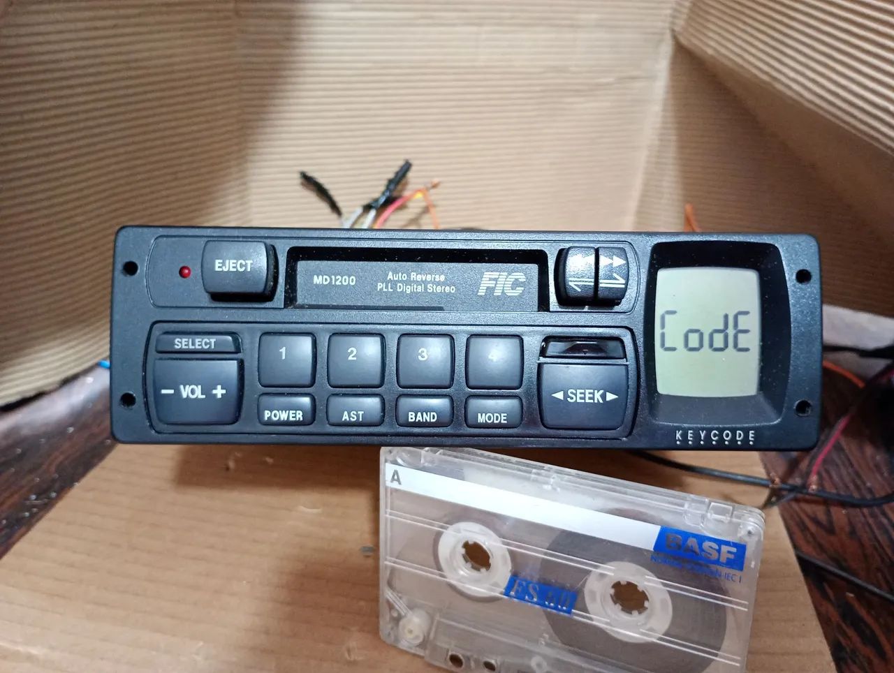 Rádio t fitas fic Ford me 1200 igual novo 