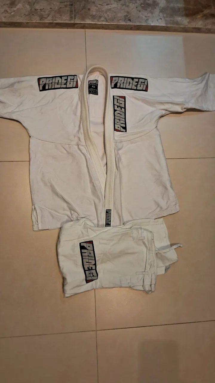 Kimono Jiu-Jitsu Pride Gi Branco A3