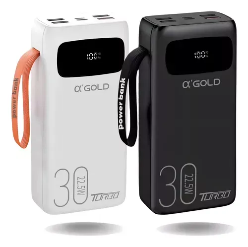 Power Bank 30.000mah Carregador Portátil Com Display