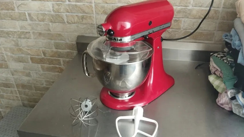 batedeira planetária Kitchenaid para pão e bolo