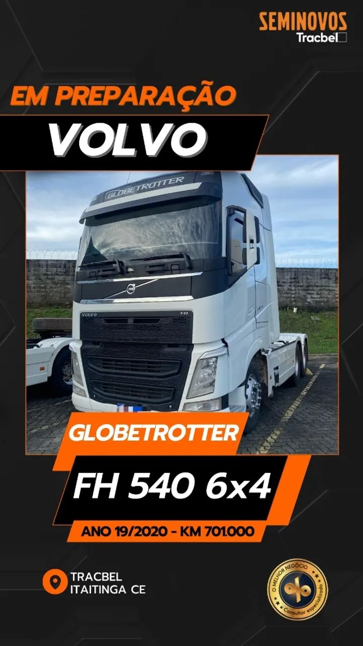 Volvo FH 540 Globetrotter 6x4 2020