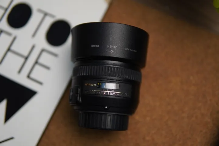 Lente Full Frame 50mm 1.4G Nikon - Bom estado!