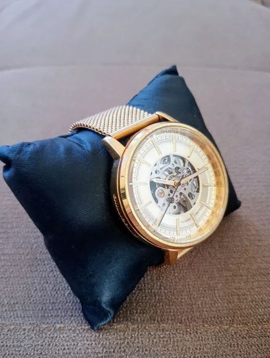 Relógio Automático Dourado - Edição Exclusiva! - Foto 2