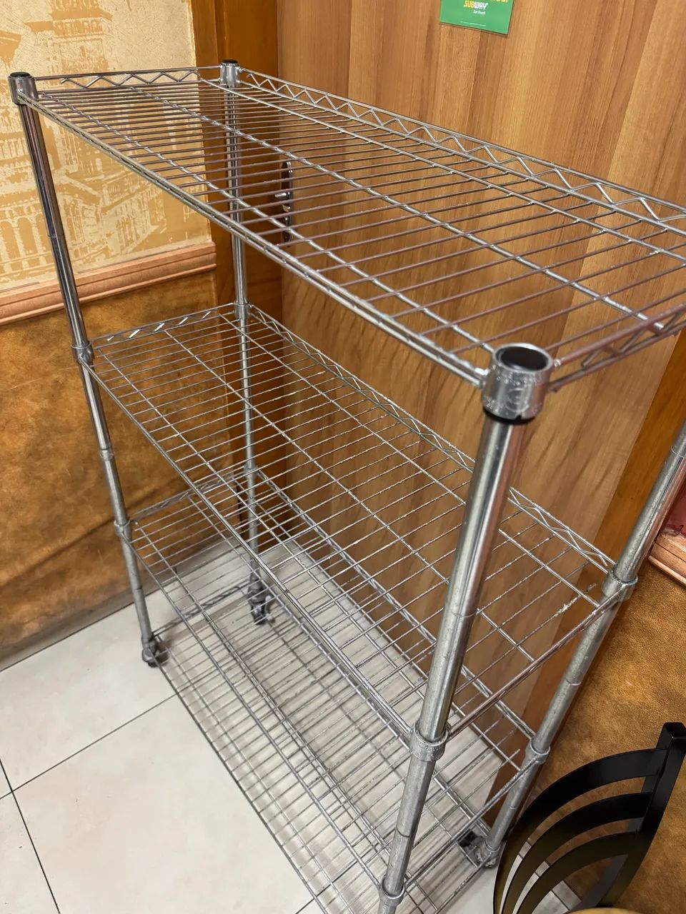 Estante de inox 