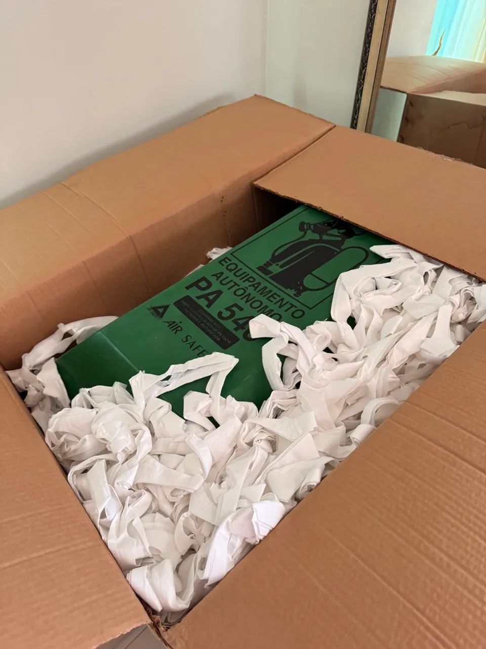 Abrigo em Fibra de Vidro Completo p/ Equipamento Autônomo Air Safety (Cód. 512305) - Foto 5