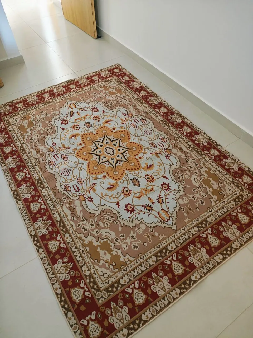 Tapete Ornare - 1,40m x 2,00m | Estilo Clássico Oriental<br> - Design Clássico