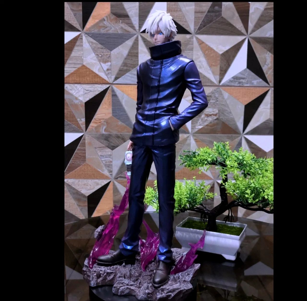EXCLUSIVO: ACTION FIGURE SATORO GOJO 33 CENTÍMETROS  - Foto 2