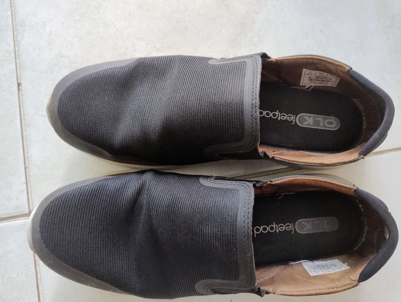 Tênis Slip On Preto Olympikus