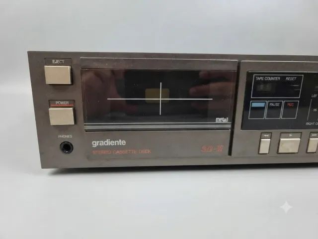 Tape Deck Gradiente Sd-2 (vídeo Do Equipamento Funcionando) - Foto 2
