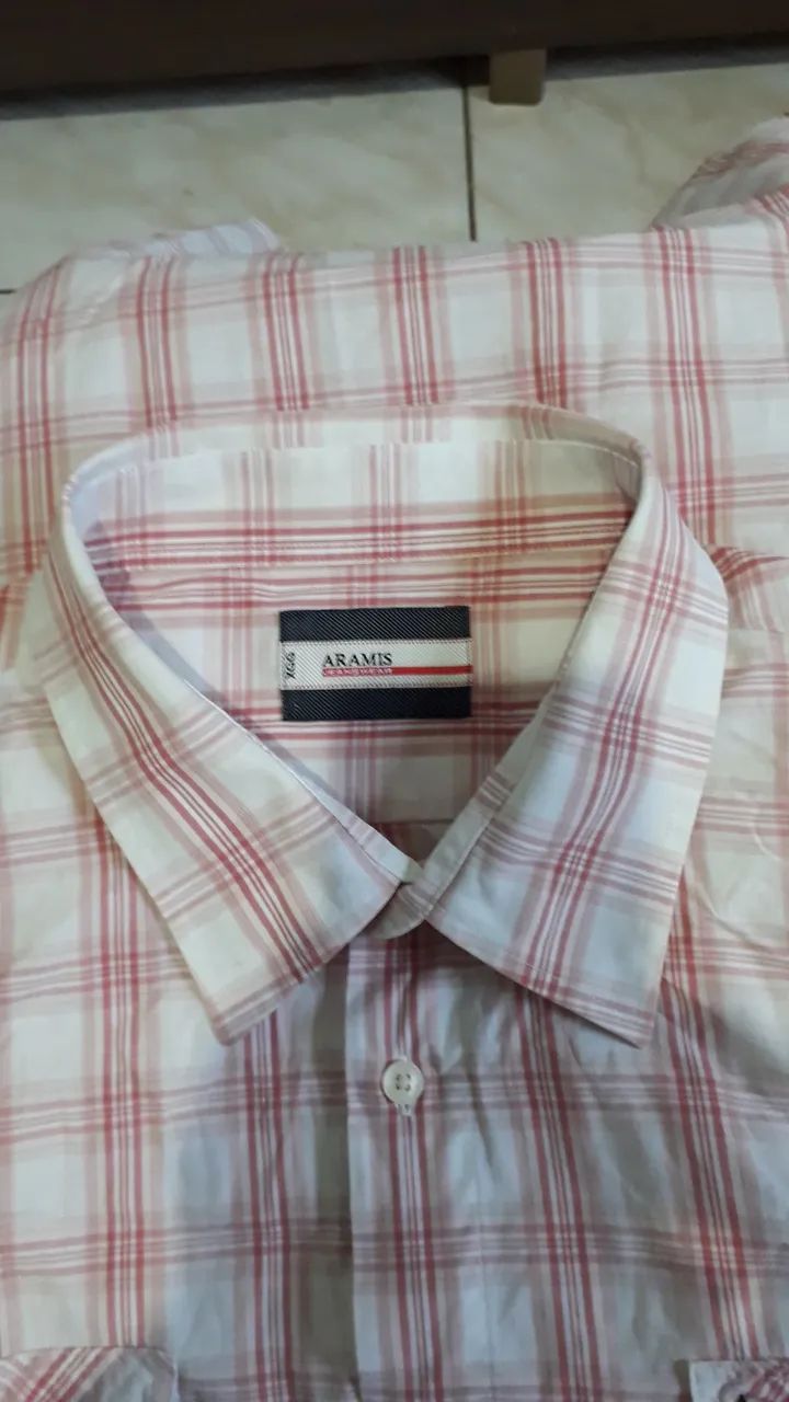 Camisa Manga Longa Aramis Original XXG  - Foto 5