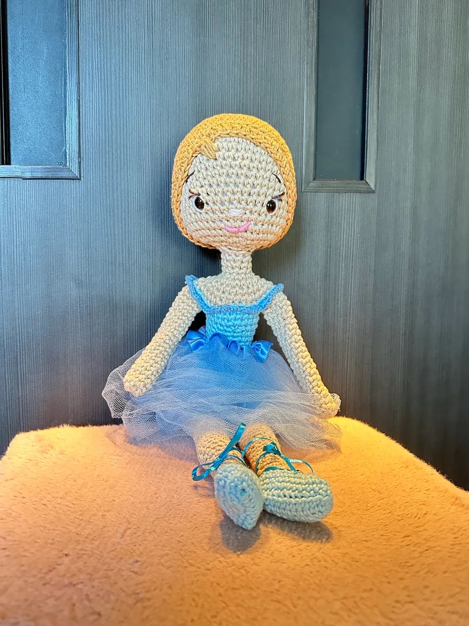 Boneca Bailarina Amigurumi - Foto 2
