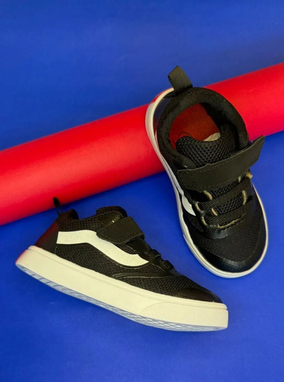Tênis Vans Velcro Elástico Infantil Vulcanizado Linha Premium - Disponível 20 ao 33 - Foto 4