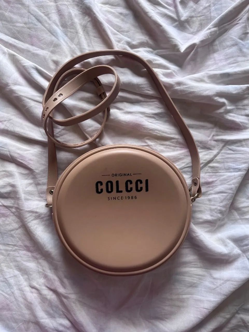 bolsa colcci bege redonda - Foto 3