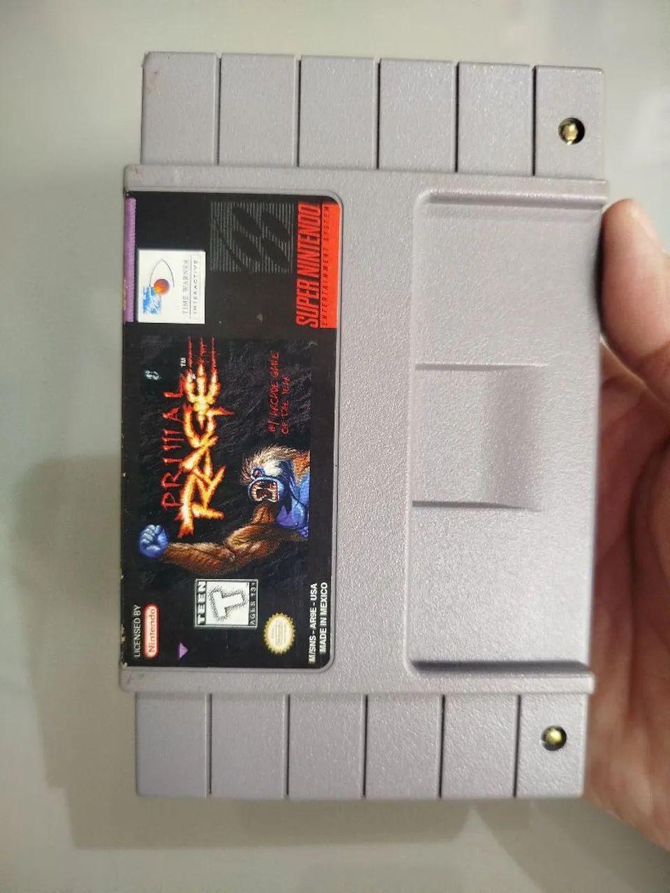Primal Rage SNES Original 